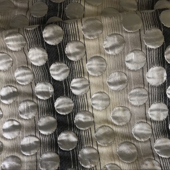 Aqua Silver Jacquard Skirt - Picture 3 of 4